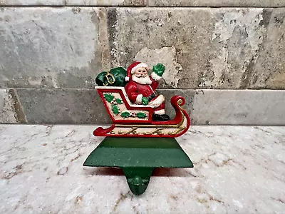 Midwest Of Canon Falls Santa In Sleigh Stocking Holder • $24.99