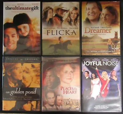 Dvd Family Movies On Love Inspiration Victory And Joy – Lot Of 6 Movies #27 • $2.99