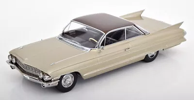 KK Scale 1/18 1961 Cadillac Coupe DeVille Series 62 Met.Beige 181252 New 463 • £99.99