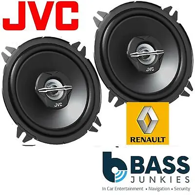 Renault Clio MK2 MK3 JVC 13cm 5.25 Inch 500 Watts 2 Way Rear Door Car Speakers • £19.95