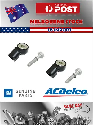 2 X GM Holden Knock Sensor 12623730 VF VE VZ Commodore 6.0L 6.2L LS2 LS3 L98 L76 • $67