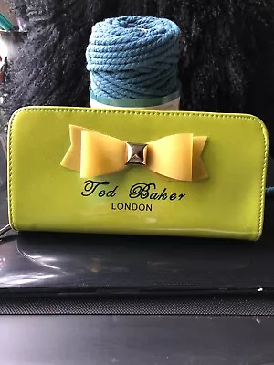 Lime Green Purse - Designer? • £5