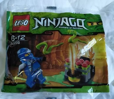 BN Polybag Lego Ninjago 30085 Jumping Snake Jay Blue Ninja Minifigure Poly • $29