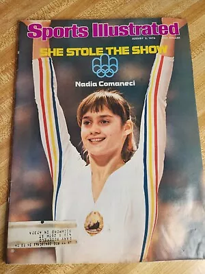 Sports Illustrated - She Stole The Show: Nadia Comaneci - August 2 1976 • $7.95