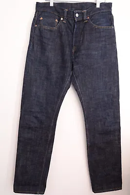 Momotaro 0605-82 16oz Natural Tapered Selvedge Jeans Sz 31 (31 X 31) • $119