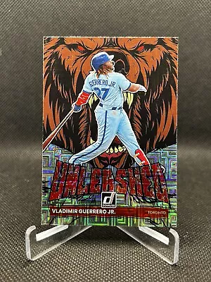 Vladimir Guerrero JR 2022 Donruss Vector Parallel UNLEASHED #UL-7 Blue Jays MLB • $3