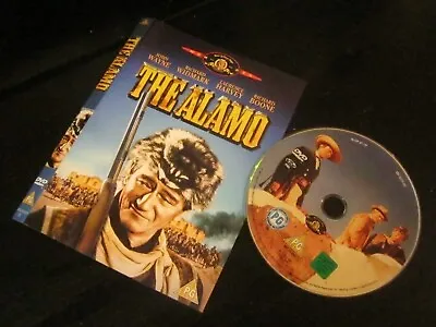 Lot #6 - The Alamo (1960) DVD - John Wayne War Western Davy Crockett - See Below • £2.50