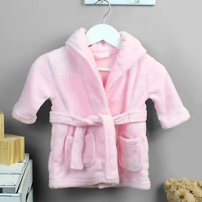 Baby Hooded Fleece Towels Newborn Kids Bathrobe Soft Bath Towel UK • £5.99