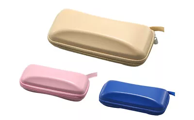 Glasses Case Portable Travel Zipper Case Hard Shell Sunglasses Eyeglass Case • $8.27