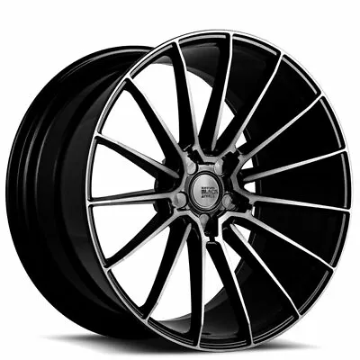 (4) 20x10/20x11 Staggered Savini Wheels BM16 Gloss Black W/ DDT Rims (B13) • $1796