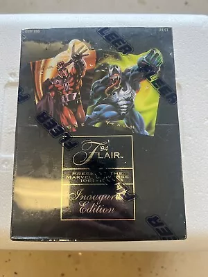 Fleer/Flair ‘94 Presents Marvel Universe Inaugural Edition FACTORY SEALED Box • $450