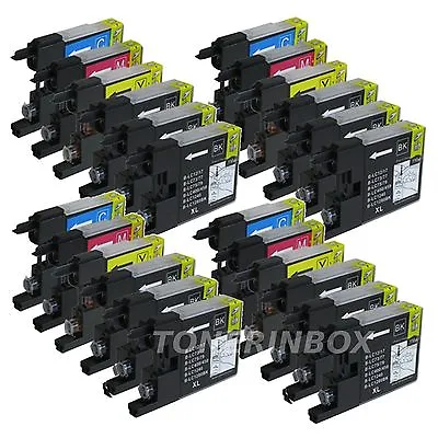 24 Pack LC75 LC-75 BCMY Ink For Brother MFC-J280W MFC-J425W MFC-J430W MFC-J625DW • $22.95