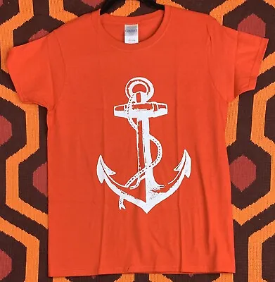 Graphic T-shirt Anchor Men’s Small Red • $10