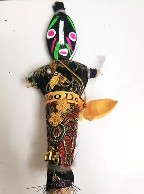 BLACK Voodoo Doll | Revenge Getting Rid Of Bad  Habits | New Orleans Voodoo Doll • $6.95