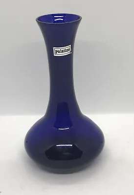 Vintage Bristol Glass Cobalt Blue Posy Vase  • $45