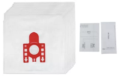 10  FJM Vacuum Cleaner Bags + Filters For MIELE COMPACT C1 & C2 COMPLETE C1   • £13.99