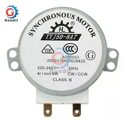 CW/CCW Turntable Microwave Oven Synchronous Motor AC 220-240V 4RPM 4W Uomtj  • £6.99