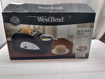 Westbend Electric Breakfast Maker Sandwich Egg Maker Meat Warmer  • $167.99