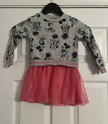 Disney Minnie Mouse Tutu Dress. Sweatshirt Top. 4T. • $9.99