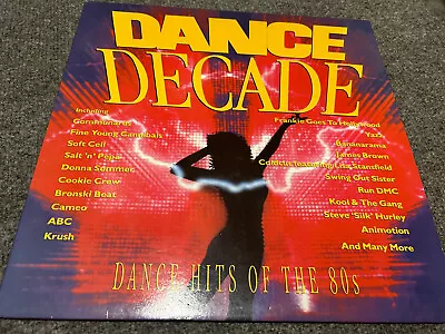 Dance Decade 2 12-inch Vinyl Record Hits From The 80s Vintage London Records Vg • £19.99