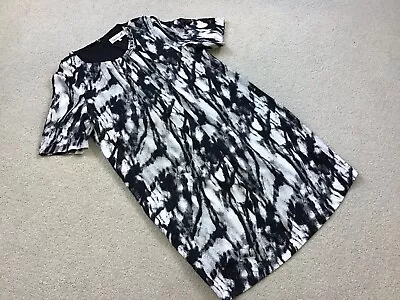 Damsel In A Dress Size 16 Black And White Print New • £12.50