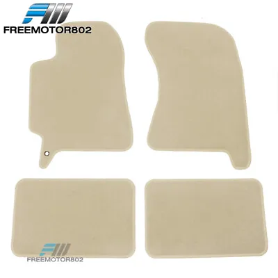 Fits 02-07 Subaru Impreza WRX STI Floor Mats Front Rear Nylon Beige Carpet 4PC • $35.99