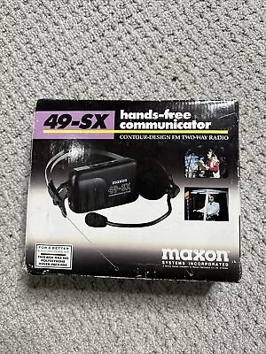 Maxon 49-SX Hands Free Communicator • $14
