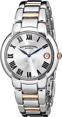 New Raymond Weil Jasmine 35mm Silver Dial Women's Quartz Watch 5235-S5-01659 • $249