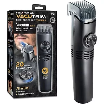 $35 • Buy Vacuum Hair Trimmer Rechargeable Shave Cordless Hair Clipper As Seen On TV