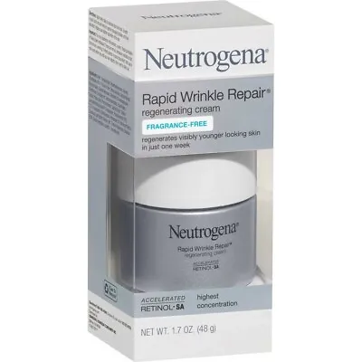 Neutrogena Rapid Wrinkle Repair Retinol Regenerating Cream Fragrance Free 48g • $34