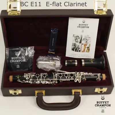 BUFFET CRAMPON E-flat Clarinet E11 Model BC2301-2-0W NWT • $1895