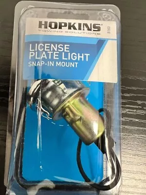 Hopkins Towing Solution Round License Plate Light • $15