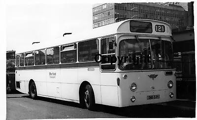 £1.10 • Buy Sheffield Corporation DWB54H DWB 54H AEC Swift Park Royal Coach B&W Bus Photo