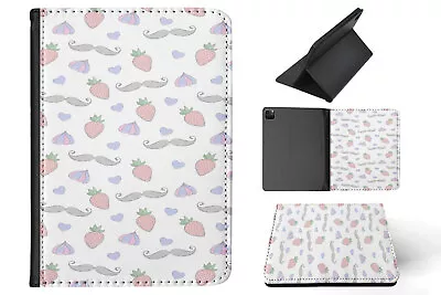 Case Cover For Apple Ipad|moustache Pattern 1 • $28.92