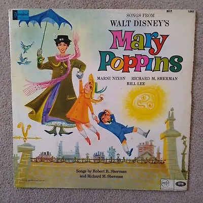 Walt Disney Songs From Mary Poppins Vinyl LP Record Inner Sleeve MFP UK 1965 • £4.99