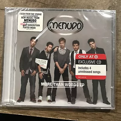 More Than Words [EP] By Menudo (CD Dec-2007 New Sealed Target Ex 4 Unreleased • $2.99