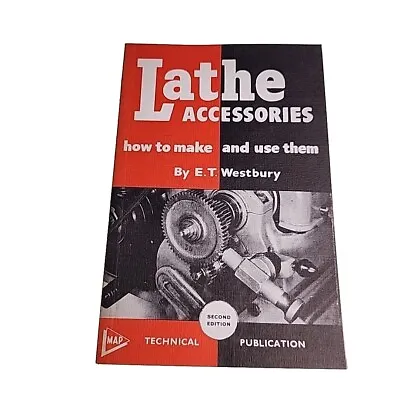 Lathe Accessories Westbury 1973 Paperback Book • £12