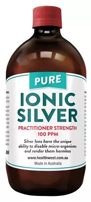 Colloidal/Ionic Silver .....100% Pure............. 100% Money Back Guaranteed • $112