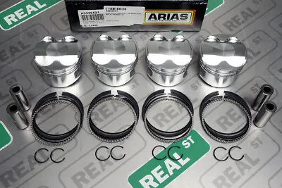 Arias Forged Pistons RSX Type S Civic Si K20A2 K20Z1 K20Z3 86.50mm 10.1:1 • $741.30