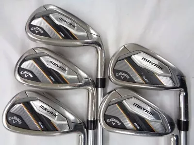 Callaway MAVRIK MAX Irons #6-9.P(5Clubs)/Diamana/Flex:SR/Iron Set • $611.44