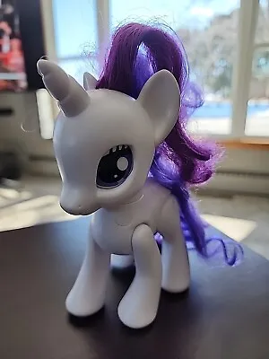 Rare My Little Pony Friendship Magic RARITY UNICORN 6  Plastic Toy Hasbro 2015 • $0.99