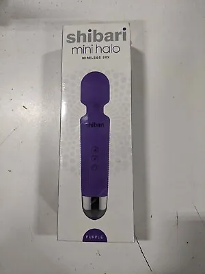 BRAND NEW Shibari Mini Halo 20X Wireless Wand Rechargeable Massager - Purple • $15