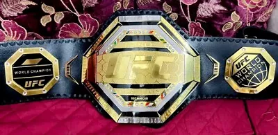 Ufc Legacy World Championship Wrestling Replica Belt Adult 4mm Brass Free Ship • $184.99