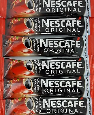 Nescafe Original Instant 1 Cup Individual Coffee Sticks Sachets  • £4.99