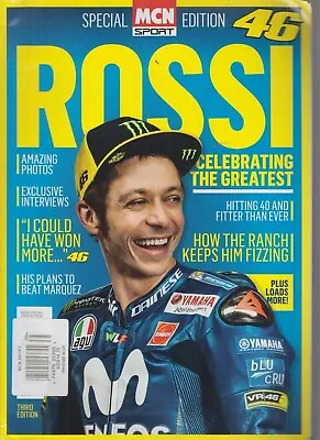 ROSSI Special Edition MCN Sport Third Edition Motorcycle News • £11.85