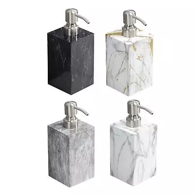 Marble Texture Manual Soap Dispenser 500ml Durable Lotion • £16.45