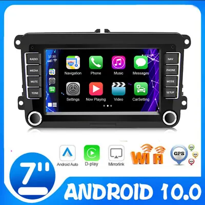 For VW Volkswagen JETTA PASSAT Carplay Android 10 Car Stereo Radio Bluetooth GPS • $99.99