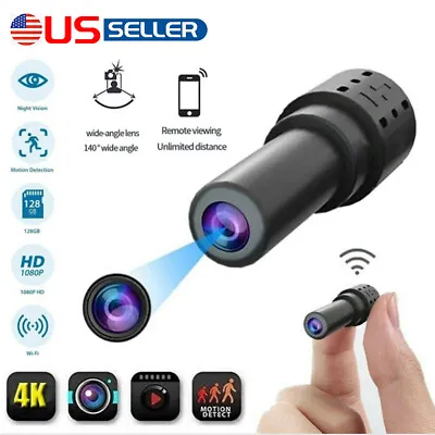 Mini HD 1080P WIFI SPY Camera Hidden DIY Motion Detection IP DVR Nanny Nanny Cam • $20.99