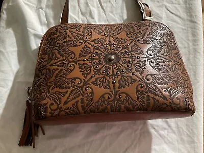 Brighton Handbag Ferrara Nova Organizer Cell Pouch Sienna Studded Crossbody Bag  • £142.49