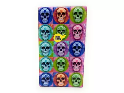 Colorful Plastic Design Cigarette Hard Case Pack Holder Fits 100's • $11.40